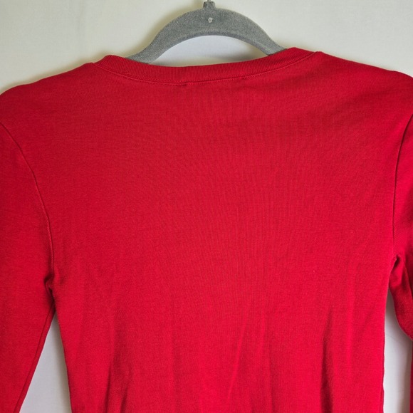 Polo Ralph Lauren Sport Thermal Waffle Knit Long Sleeve, Small Pony, Red, Boys S - Picture 8 of 9